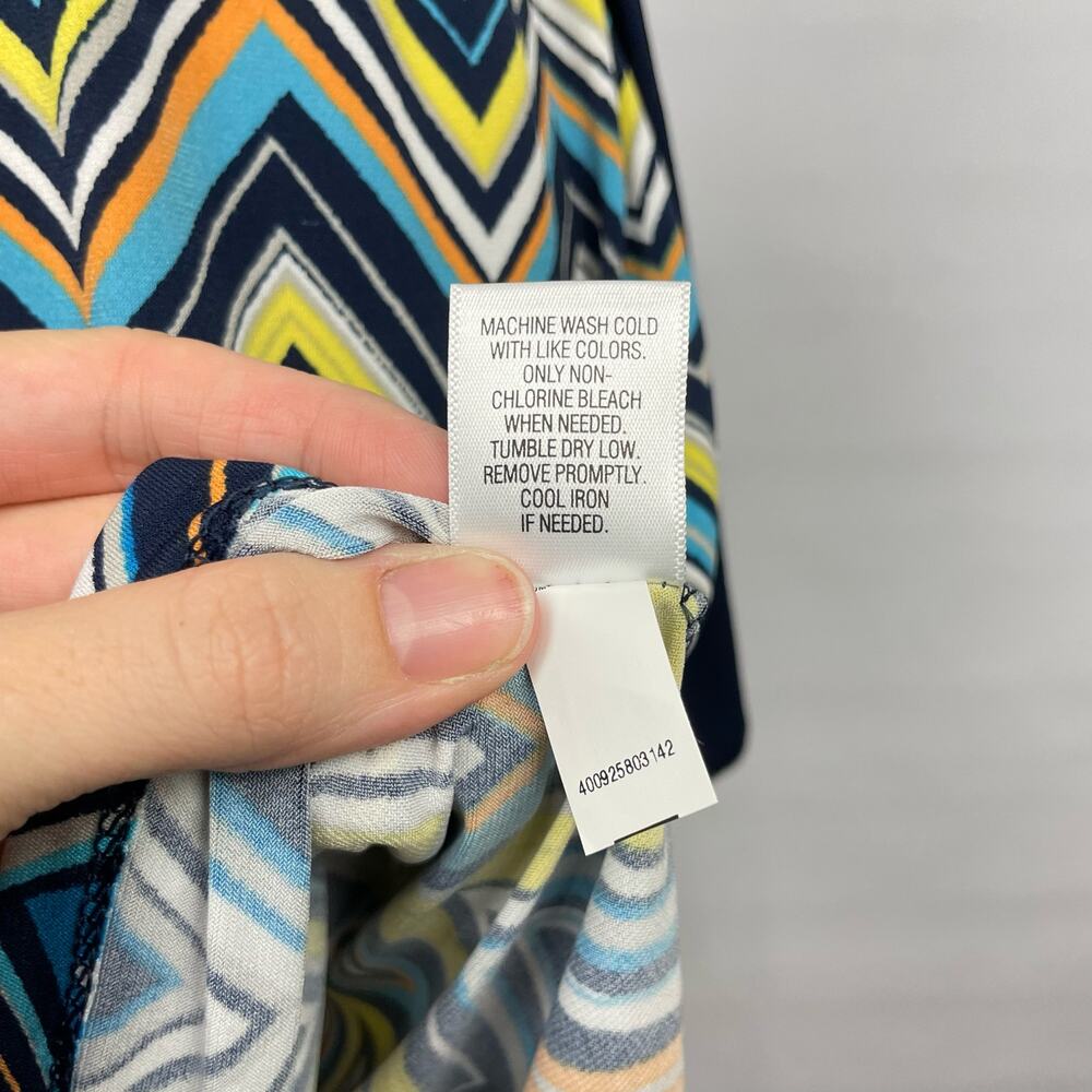 Apt. 9 | NWT Colorful Chevron Print Halter Neck F… - image 10